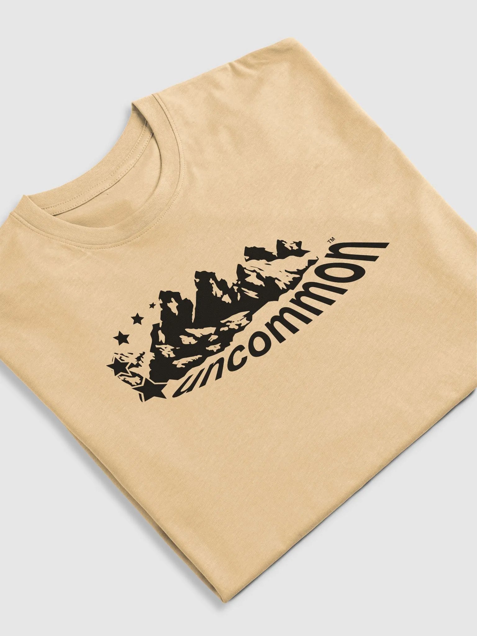Uncommon Mountains and stars tshirt in cotton product image (10)