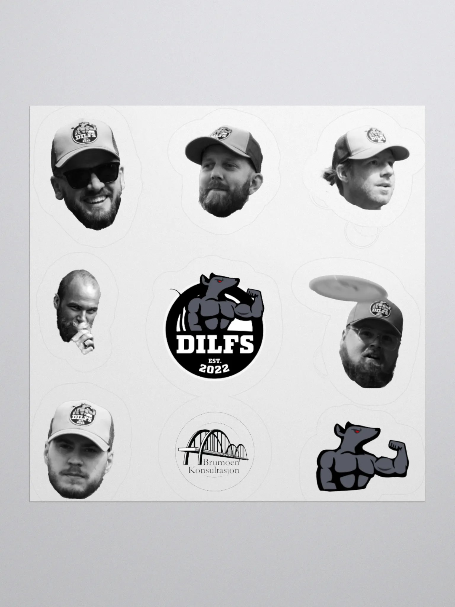 DILFS EST. 2022 Kiss Cut Stickers product image (1)