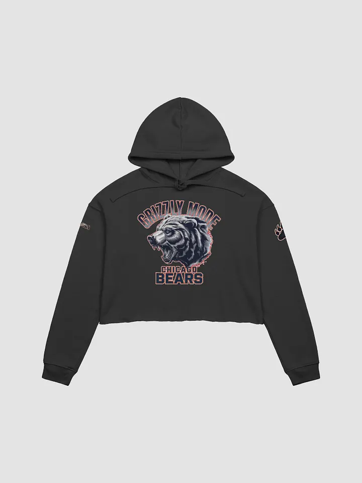 Chicago Bears Grizzly Mode Crop Hoodie | NFL Home Locker product image (1)