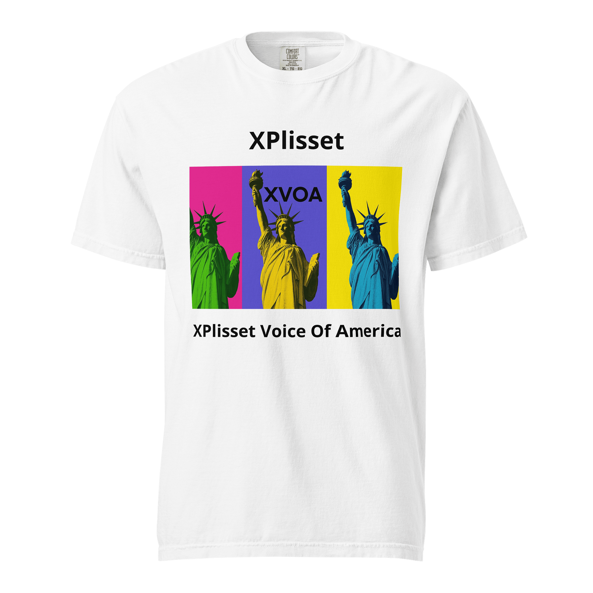 XVOA Pop Art White T-Shirt product image (1)