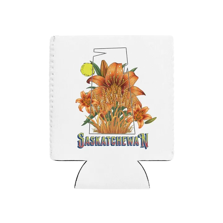 Saskatchewan Province Lily Harvest Can Cooler product image (1)