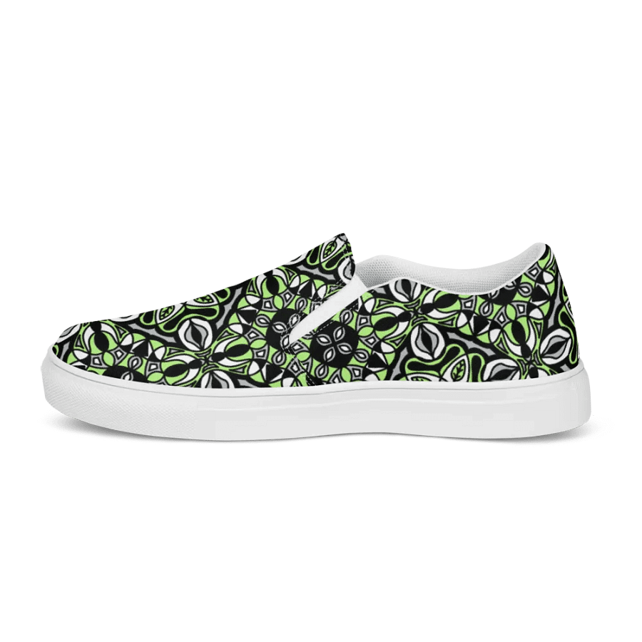 Mens Slip On Canvas - Agender Abstract product image (4)
