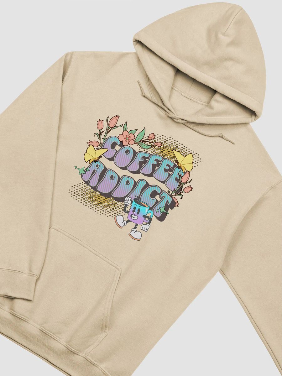 Coffee Addict Mascot Mug Whimsical Hoodie product image (20)
