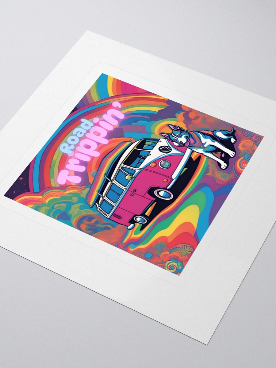 Groovy Road Trippin' Sticker product image (9)