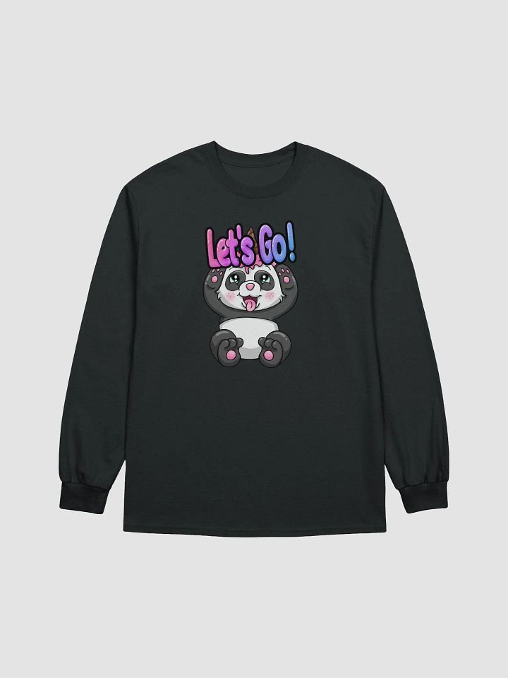 Let's Go Panda Long Sleeve Shirt product image (2)
