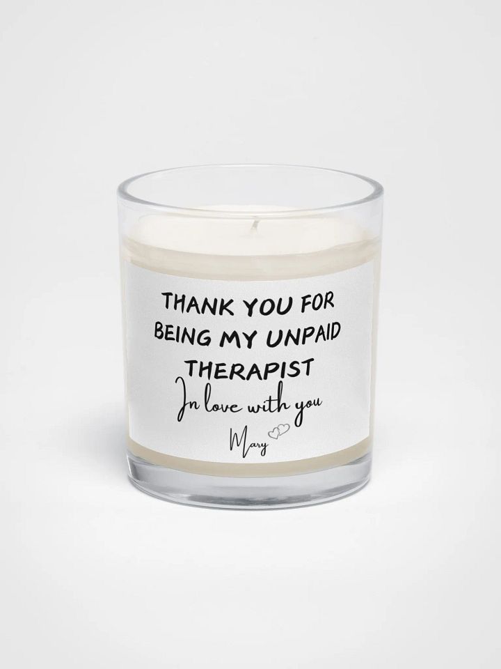 Therapy Notes Soy Candle product image (1)