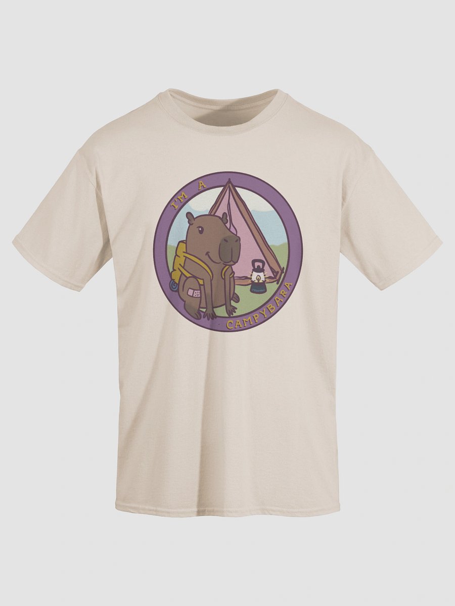 t-shirt: campybara logo product image (2)