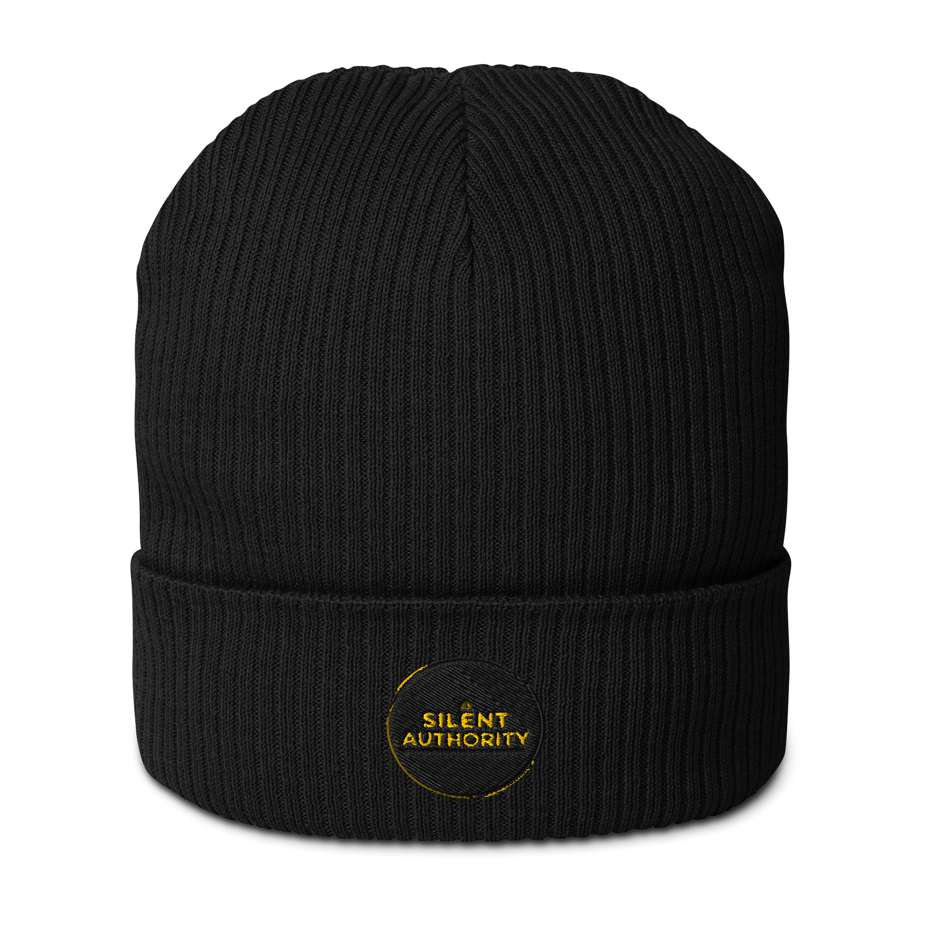 SILENT AUTHORITY Organic Cotton Beanie product image (1)