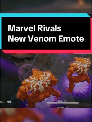 New emote uniting the rivals 🔥💯 @Bbceh #marvelrivals #venom #meme 