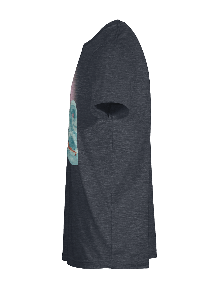 Retro Surfer & Shark Tee | Vintage Wave Rider with Bite product image (120)