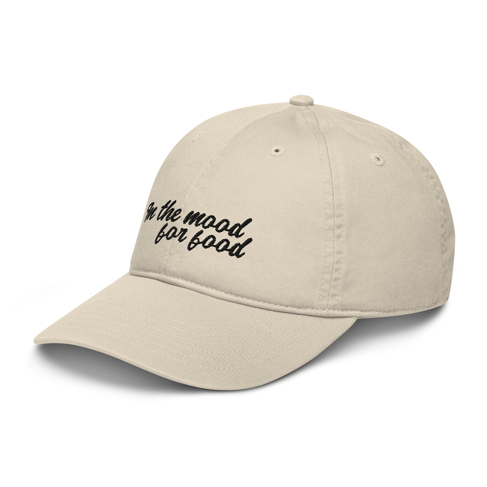 In The Mood For Food | Organic Dad Hat – Black Pepper product image (4)