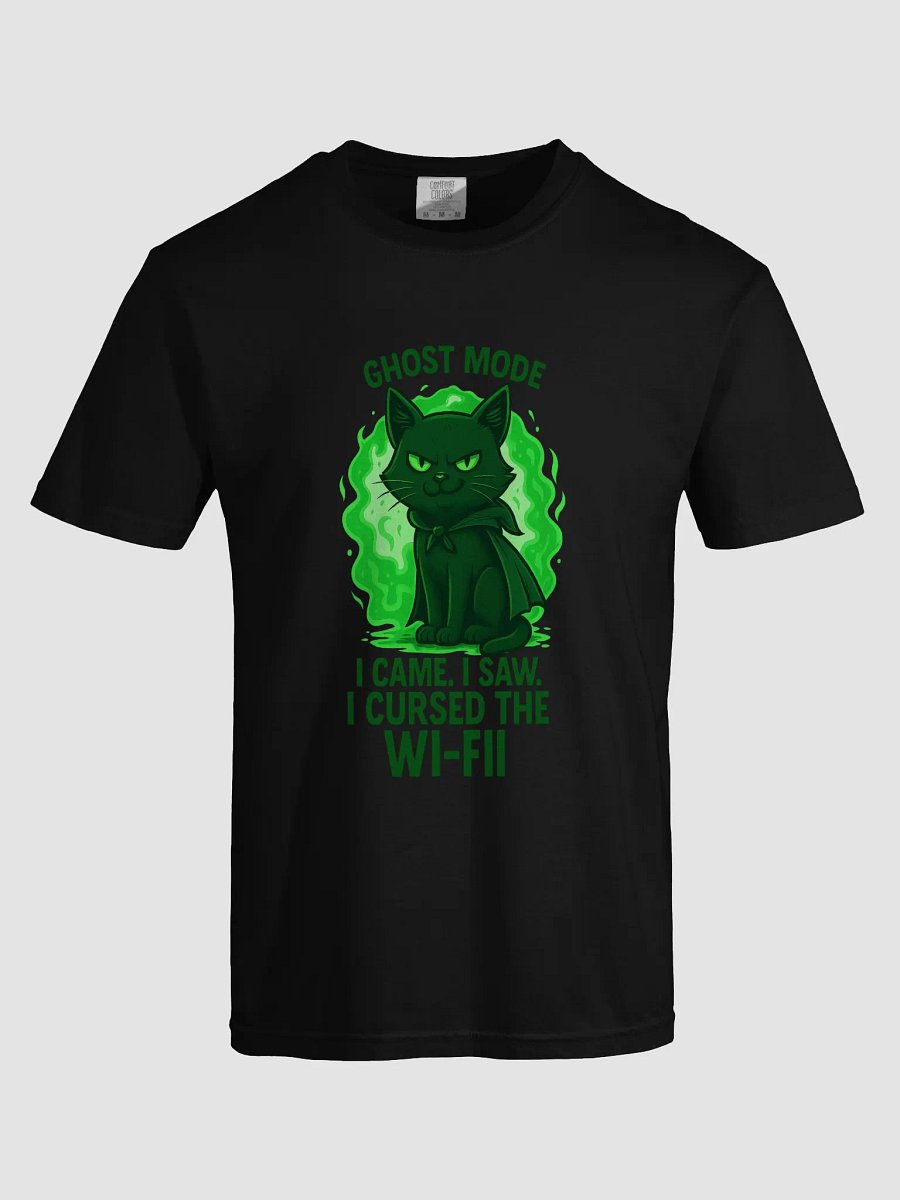 Ghost Mode Cat Tee product image (5)
