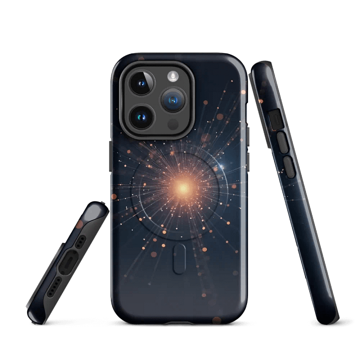 MagSafe® Tough Case for iPhone – Cosmic Light Outburst product image (1)