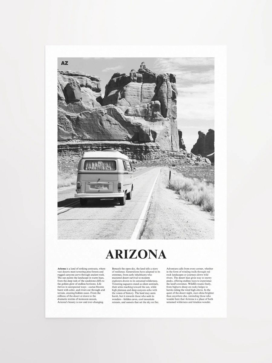 Arizona 03 Newspaper Poster product image (15)