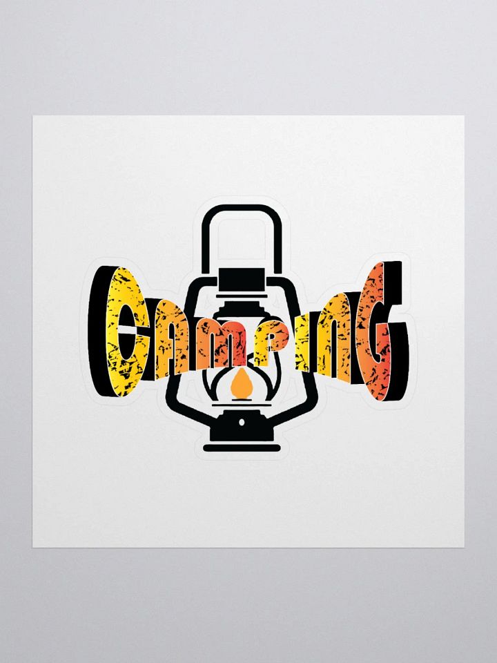 Camping Curved Text product image (2)