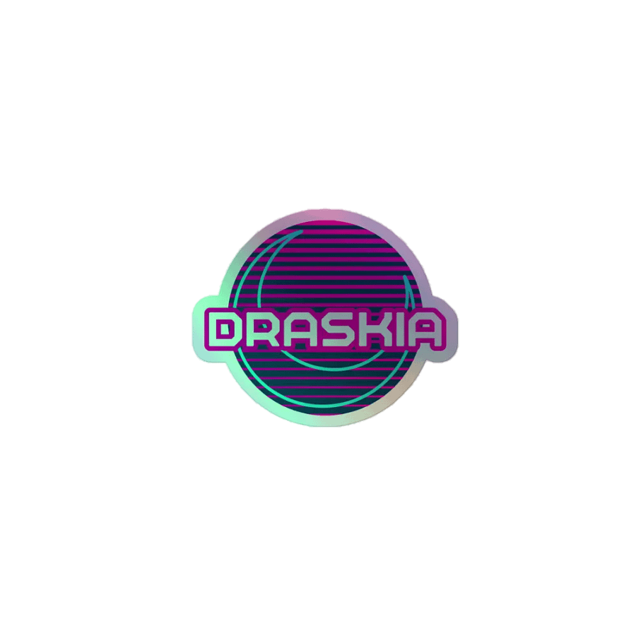Draskia Logo Holo Sticker product image (1)