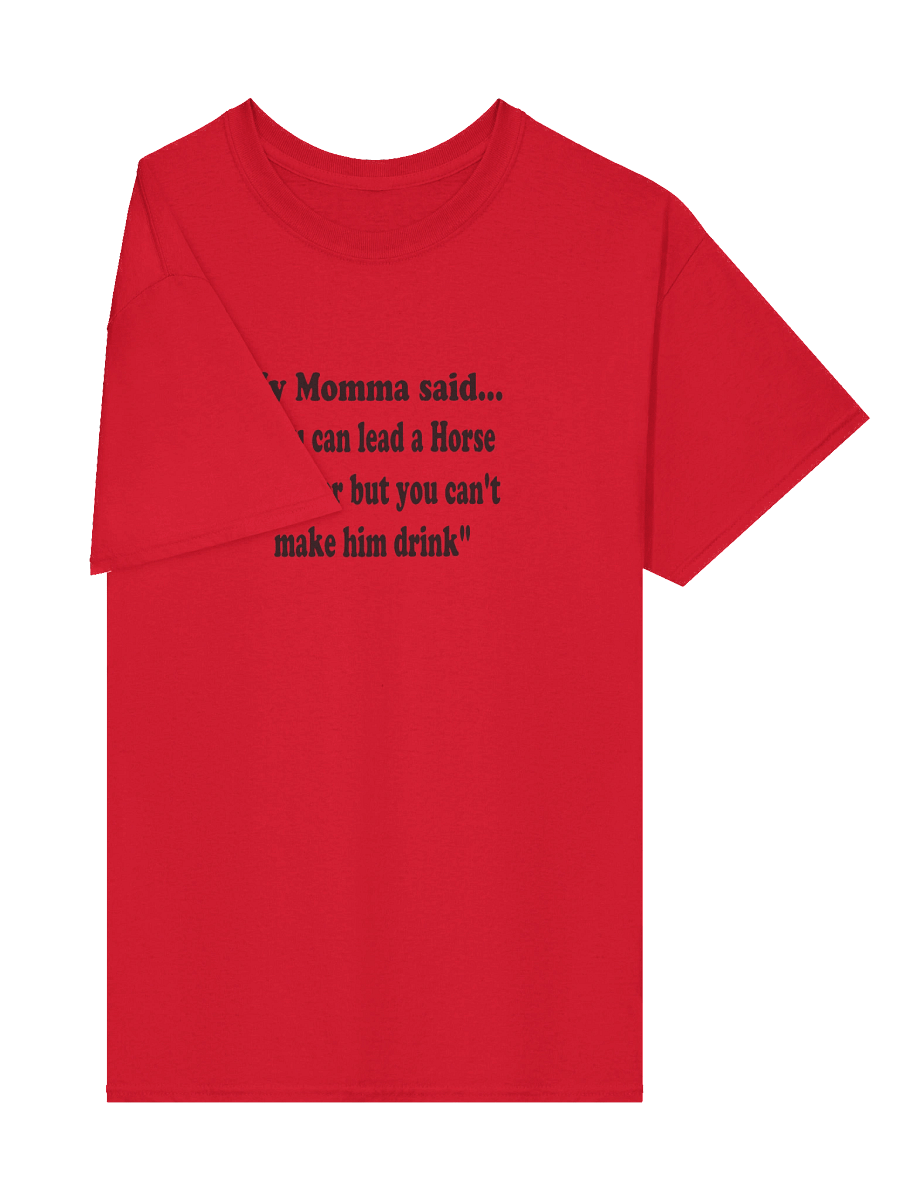 You Can Lead a Horse to Water but You Can’t Make Him Drink shirt product image (31)