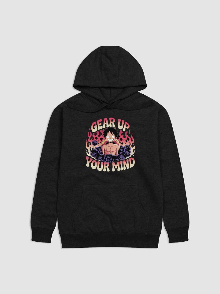 Luffy x Gear Up Your Mind Anime Premium Unisex Hoodie product image (1)
