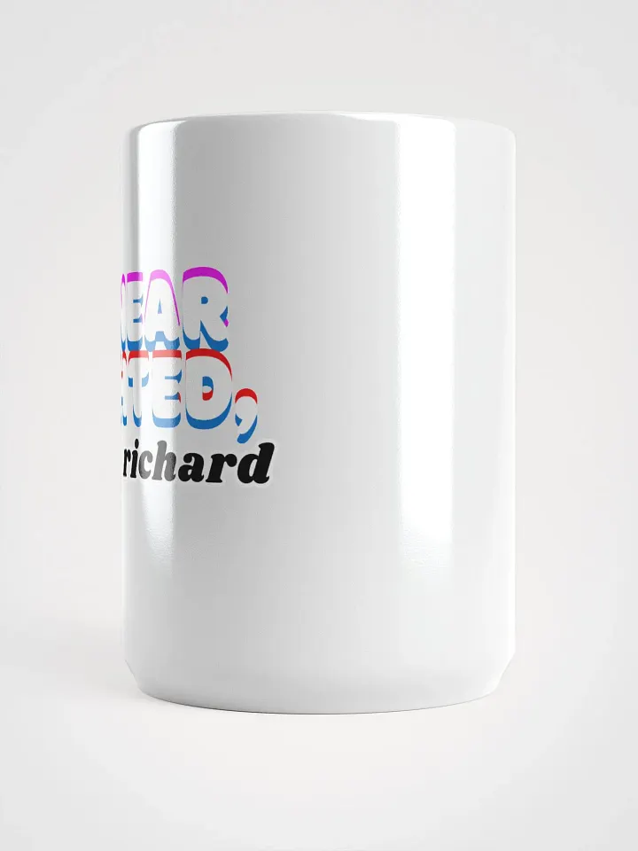 I'M NEARSIGHTED, RICHARD white glossy mug product image (2)