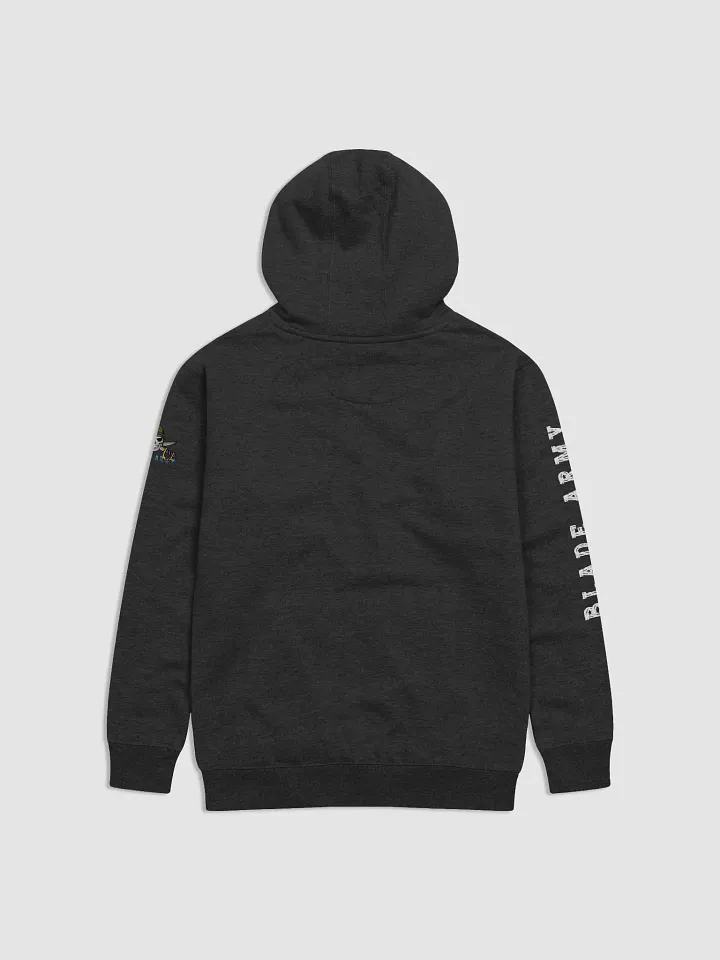 Blade Army Hoodie stay positive and never give up Color Stripes product image (16)