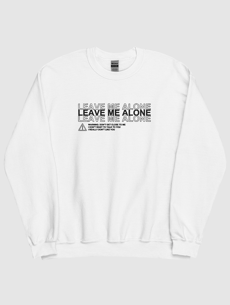 Leave me alone - Sweatshirt product image (1)