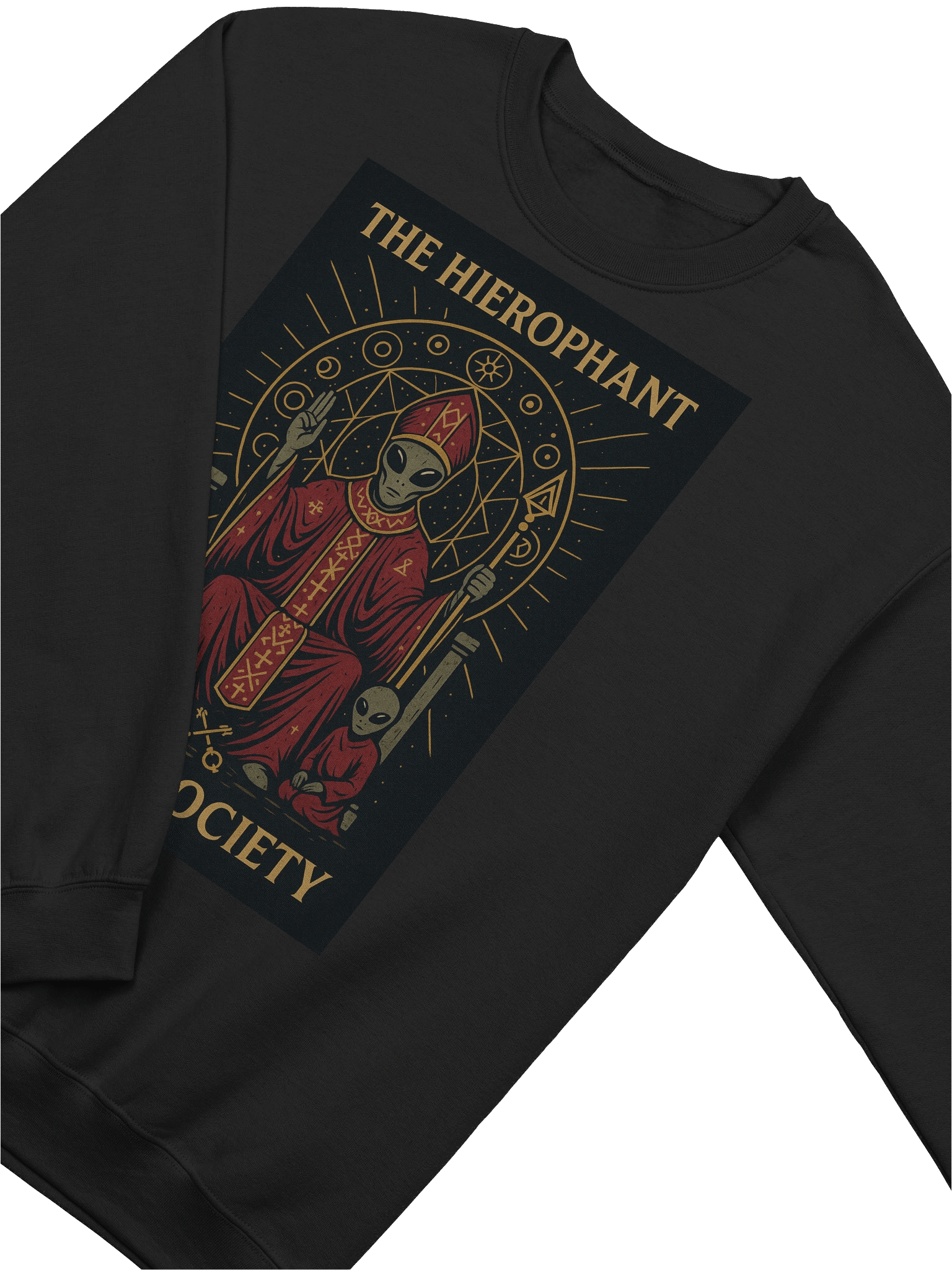 The Hierophant Alien Society Crewneck Sweatshirt product image (3)