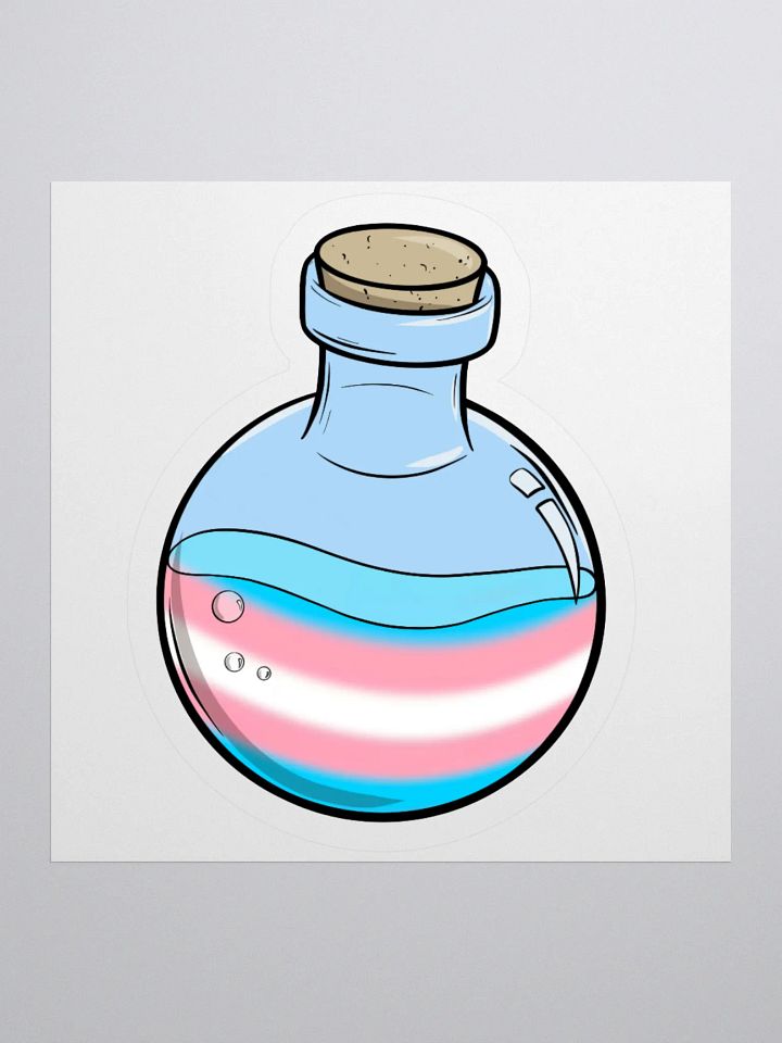 Trans Pride Potion | 3" Sticker product image (1)