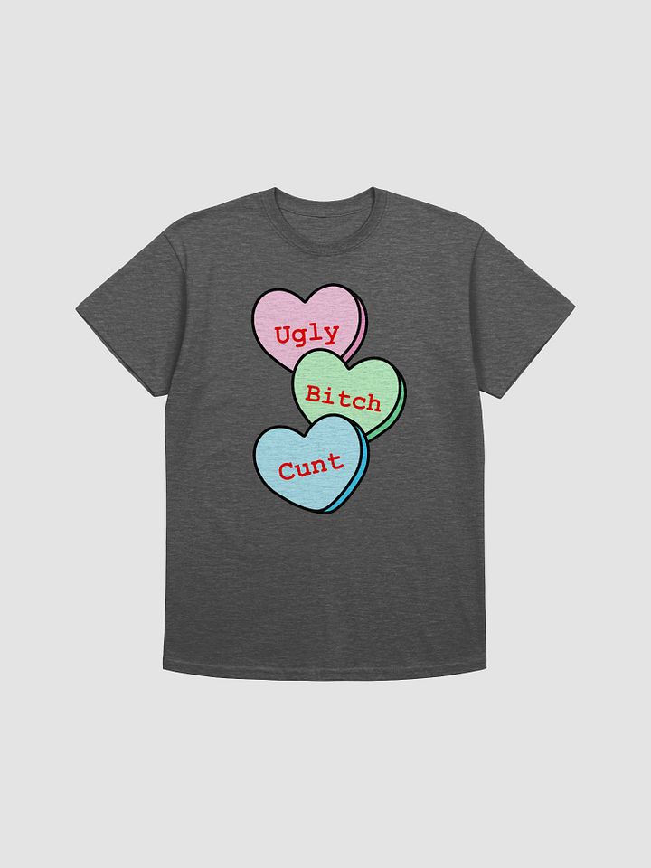 Baddie Candy Hearts Tee - Masculine fit product image (2)