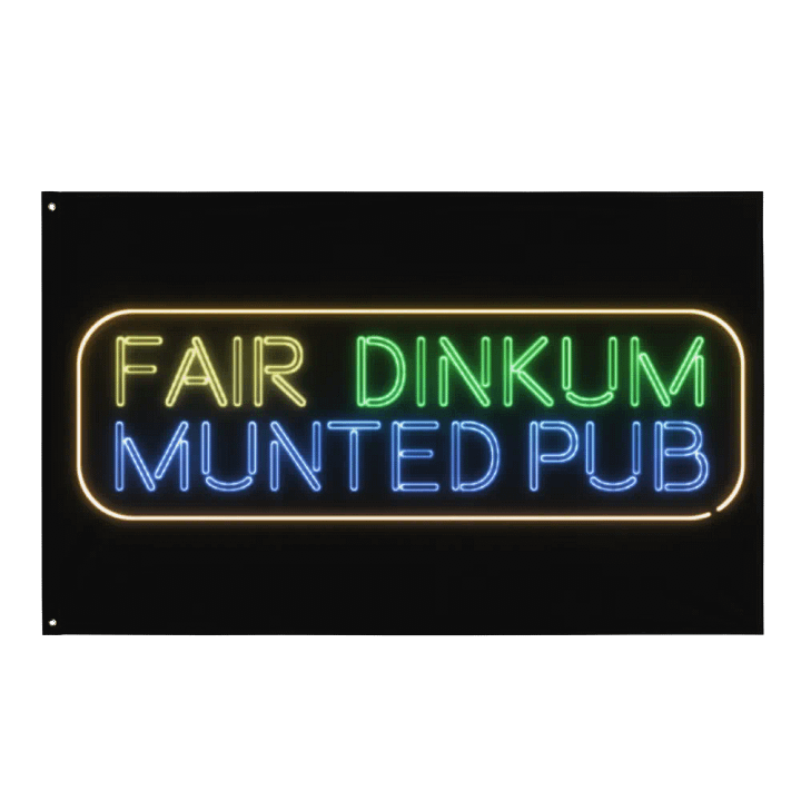 Munted Pub Flag product image (2)
