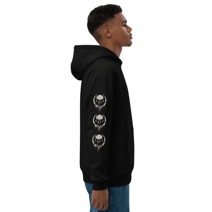 Frostbite Skull Premium Eco Hoodie product image (9)