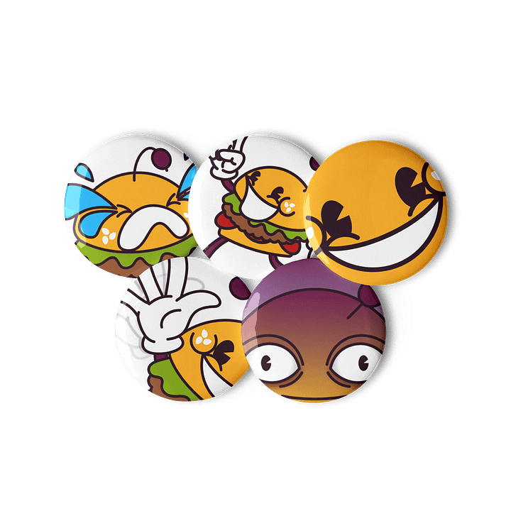 Mr. B pin badges product image (3)