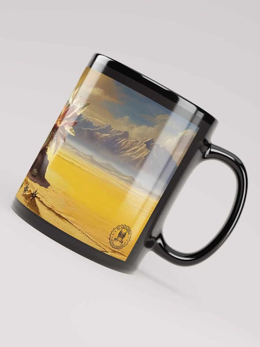 Desert Oasis Ceramic Coffee Mug - Vibrant Cactus Design Mystifolia aurorae product image (5)