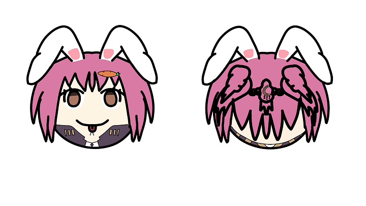 This Wonderful World Birthday 2025 Celebration - Cooky Usagida Manjuu Plush Keychain product image (1)
