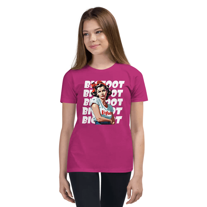 Bigfoot Girls T-shirt | Tee for Young Girls product image (1)