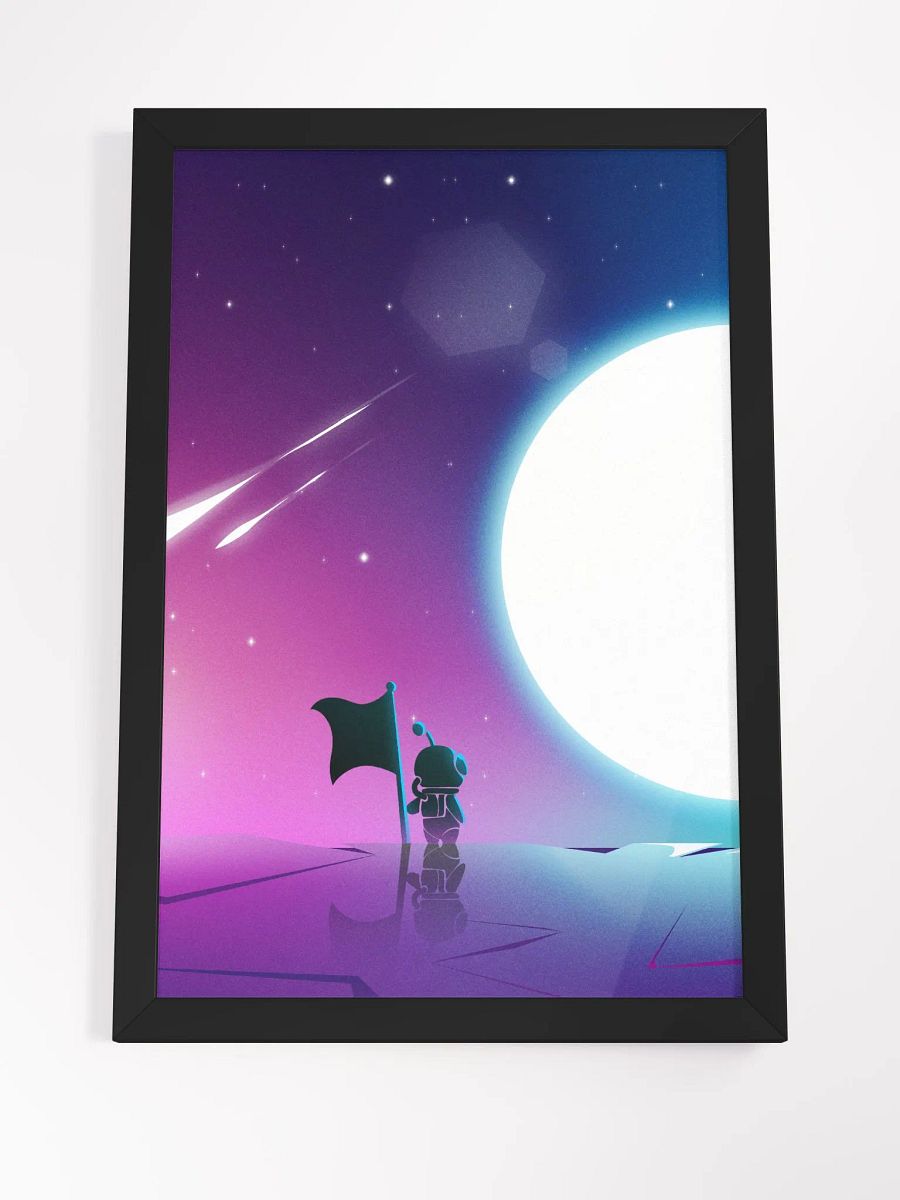 Collapsing Supernova Framed Print product image (4)