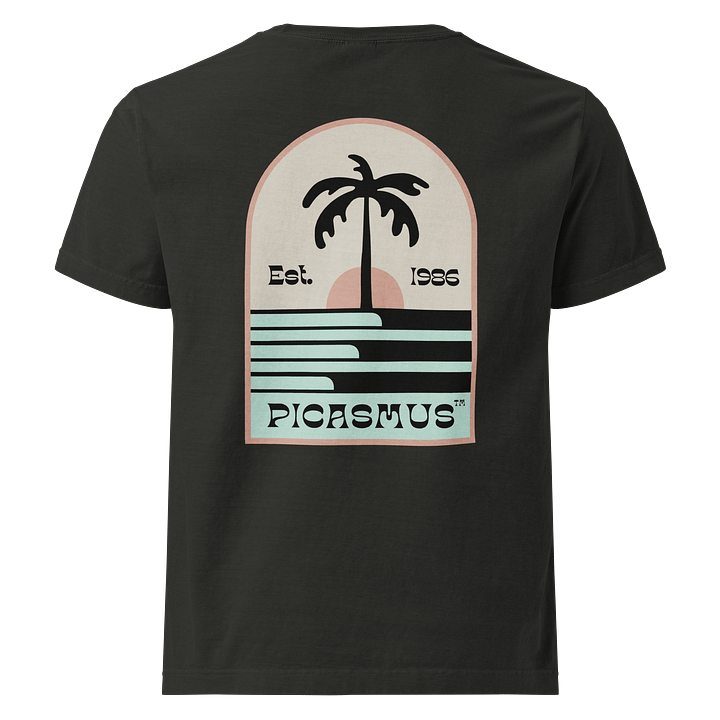 Sunset palm Unisex Oversized Garment-Dyed T-Shirt product image (2)