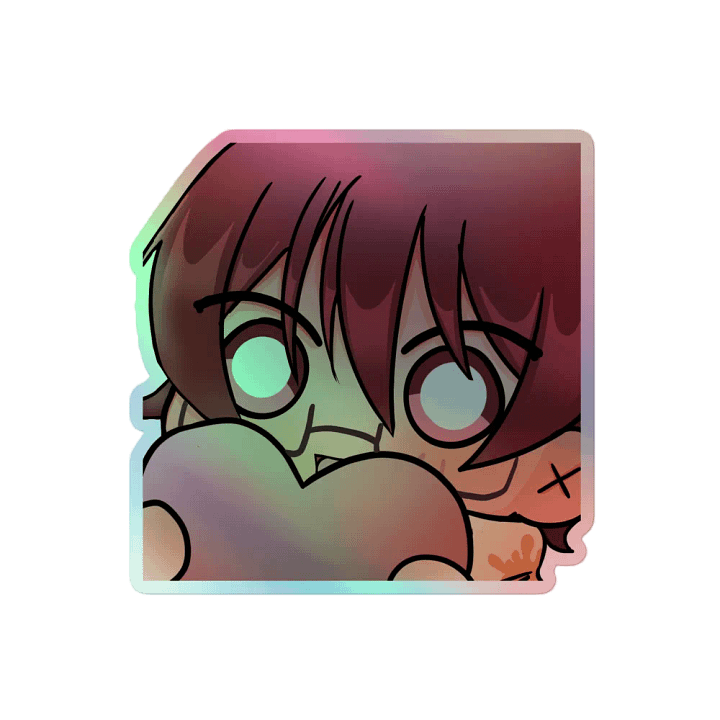 Tj Heart Holo Sticker product image (2)