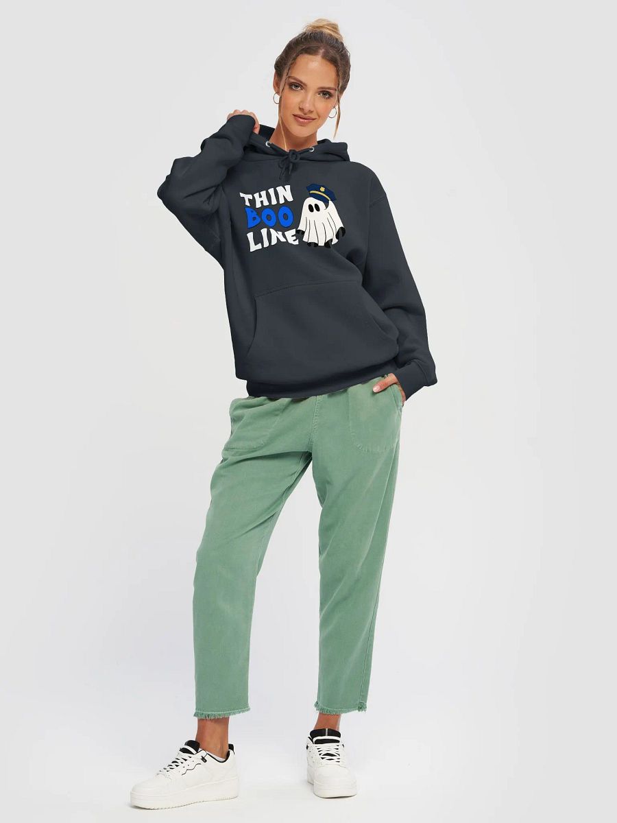 Thin Boo Line Ghost Police Premium Hoodie product image (14)