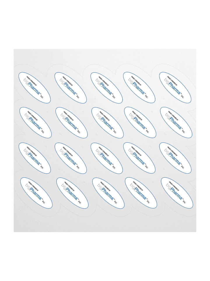 Sponsored by Big Pharma sticker set product image (2)