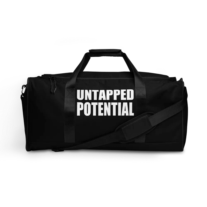 Untapped Potential Black Duffle Bag product image (1)