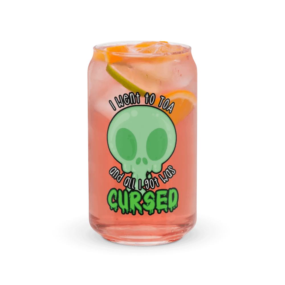All I Got Was Cursed - Monk - Can Glass product image (7)