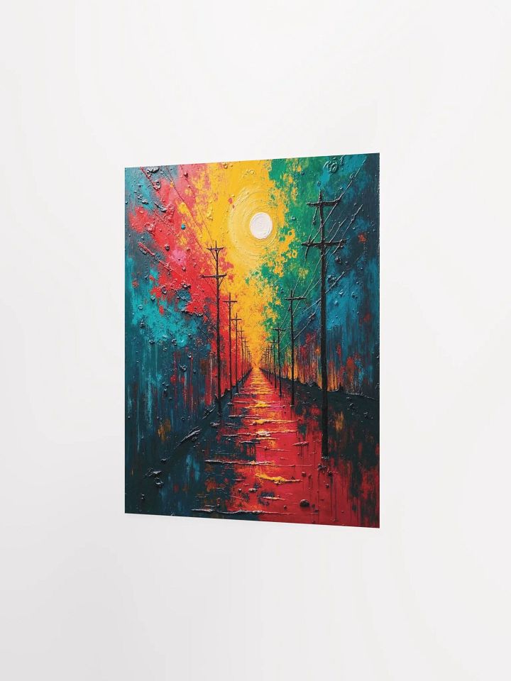Ethereal Pathway: Abstract Poster Print product image (16)