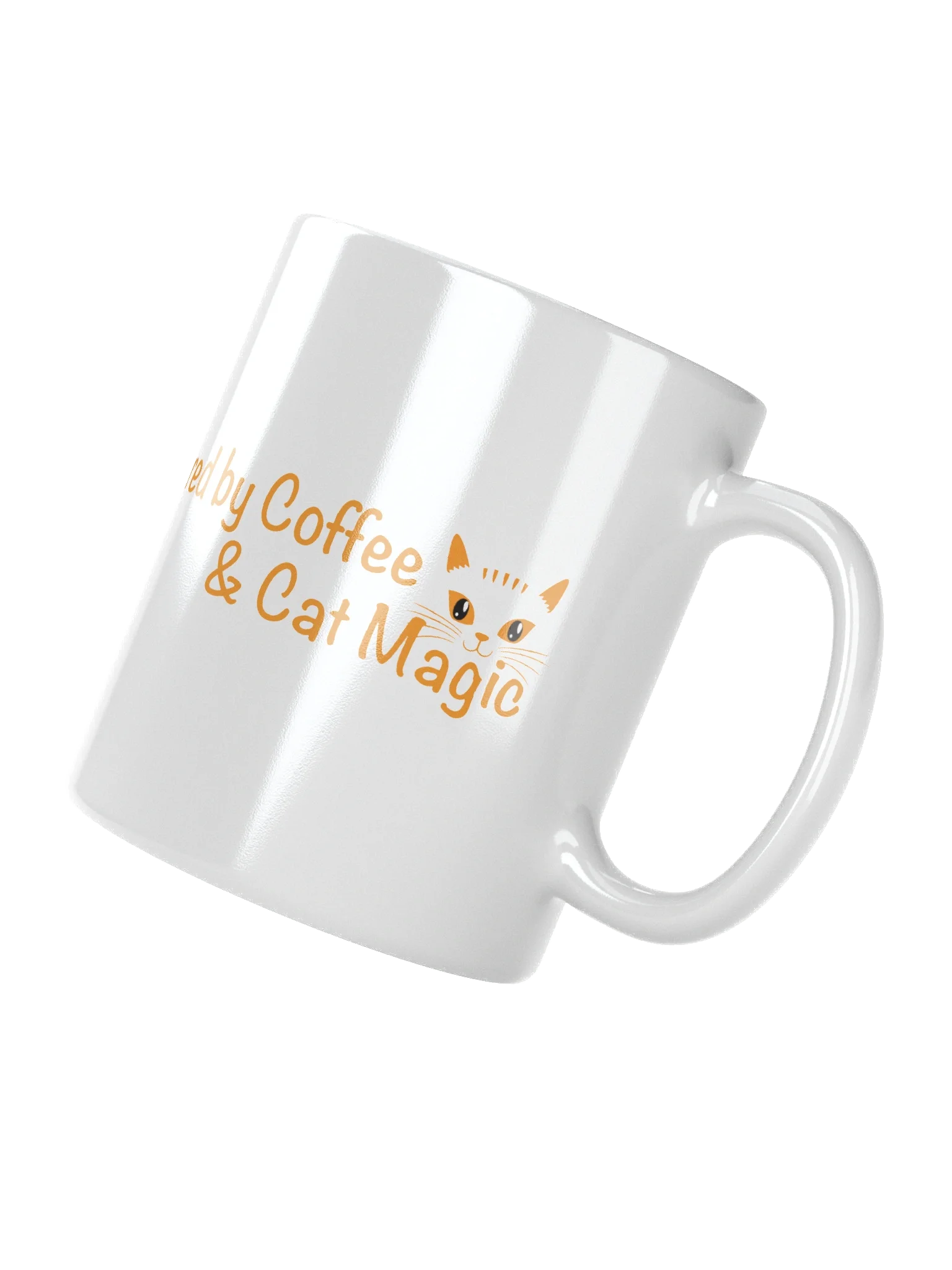 Powered by Coffee & Cat Magic” Halloween Mug product image (9)