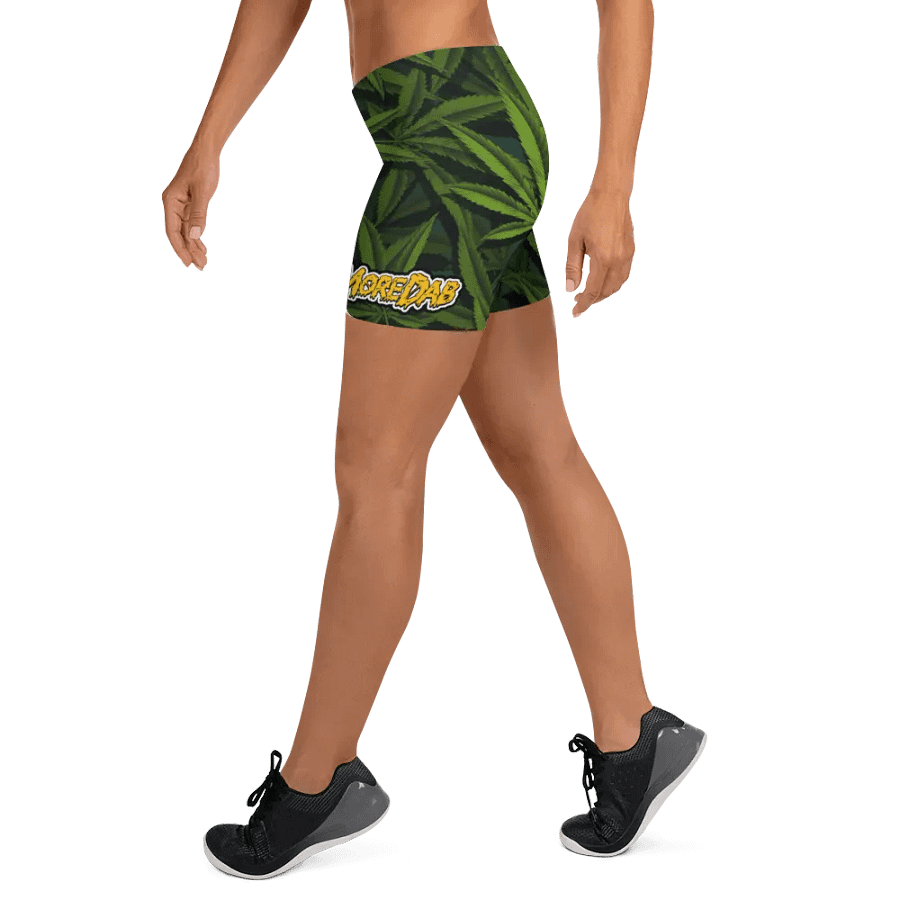 OMD Leaf Spandex Shorts product image (9)