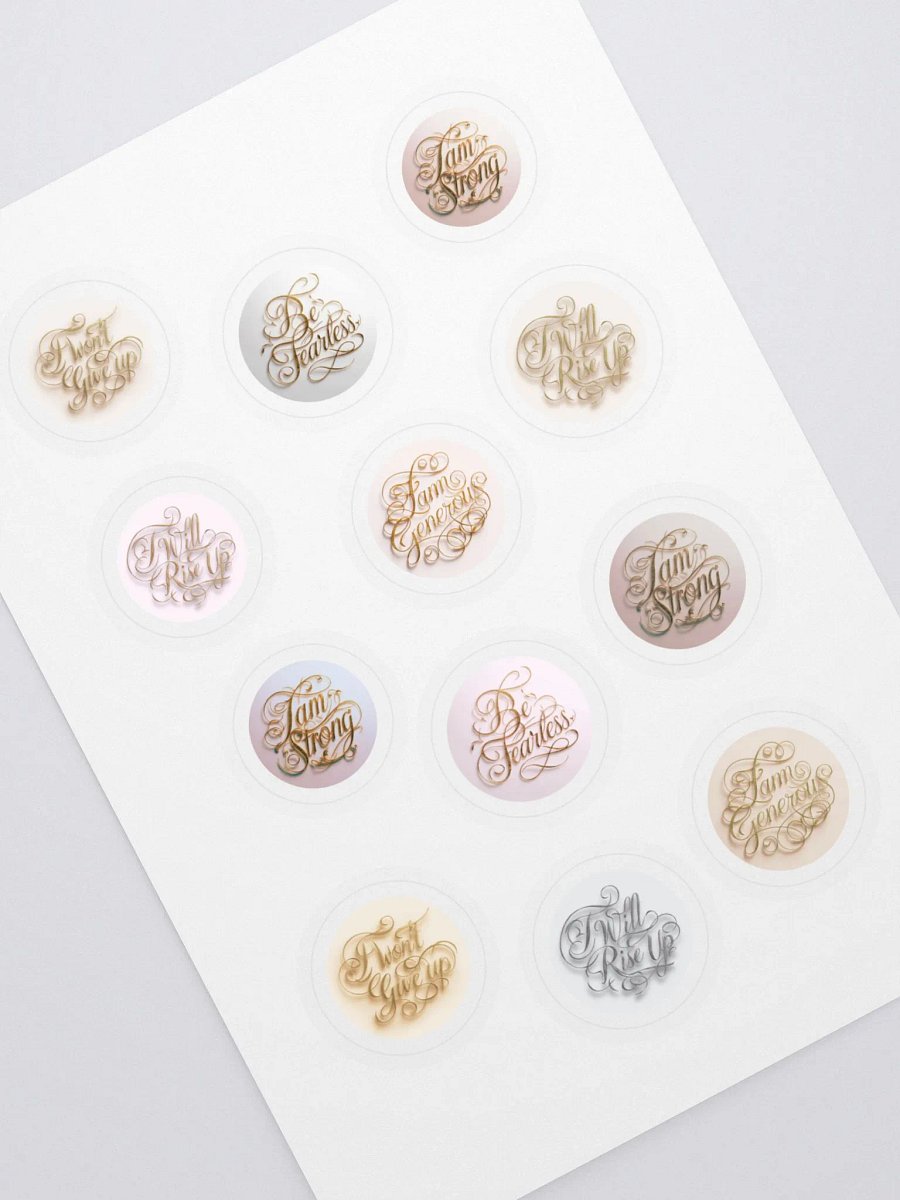 MOTIVATIONAL STICKERS product image (1)
