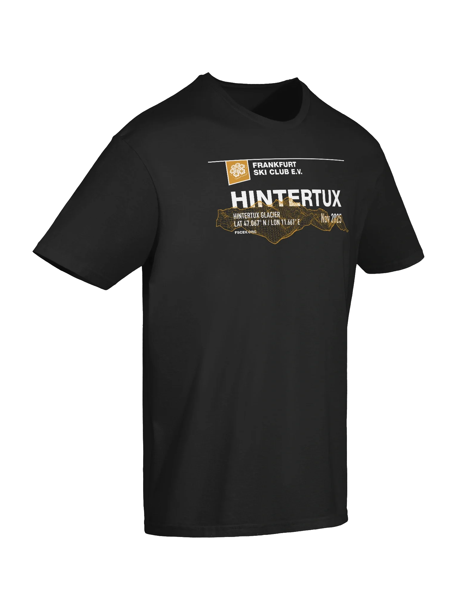 Hintertux Glacier Coordinates Resort (front and back print) product image (7)