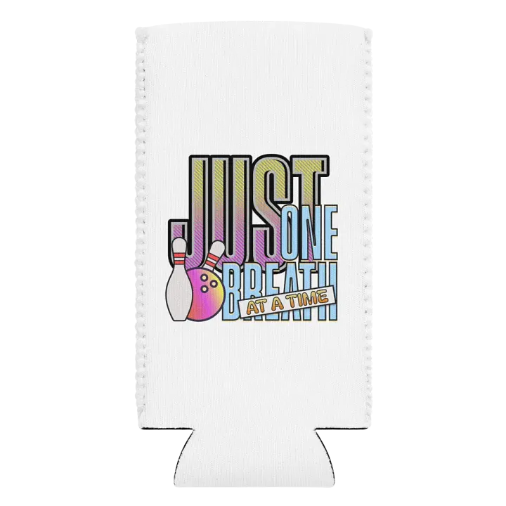 Just One Breath At A Time Bowling Bliss Can Cooler product image (2)