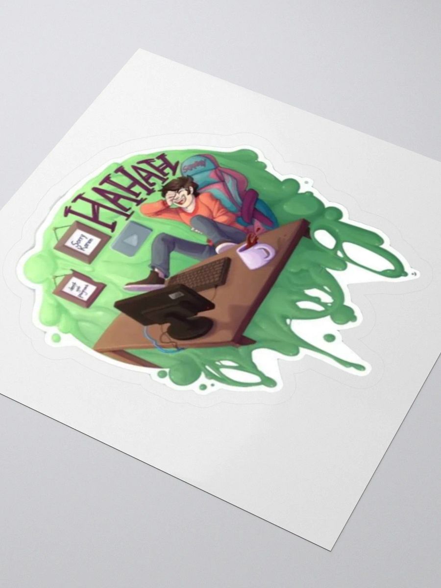 HAHA Merch Die Cut Sticker product image (3)
