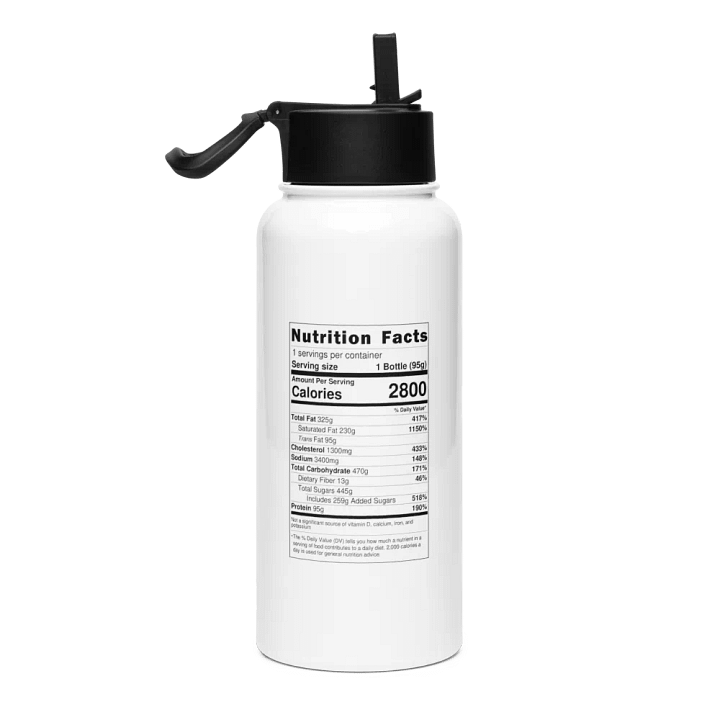 Certified Racer Stainless Steel Water Bottle product image (2)