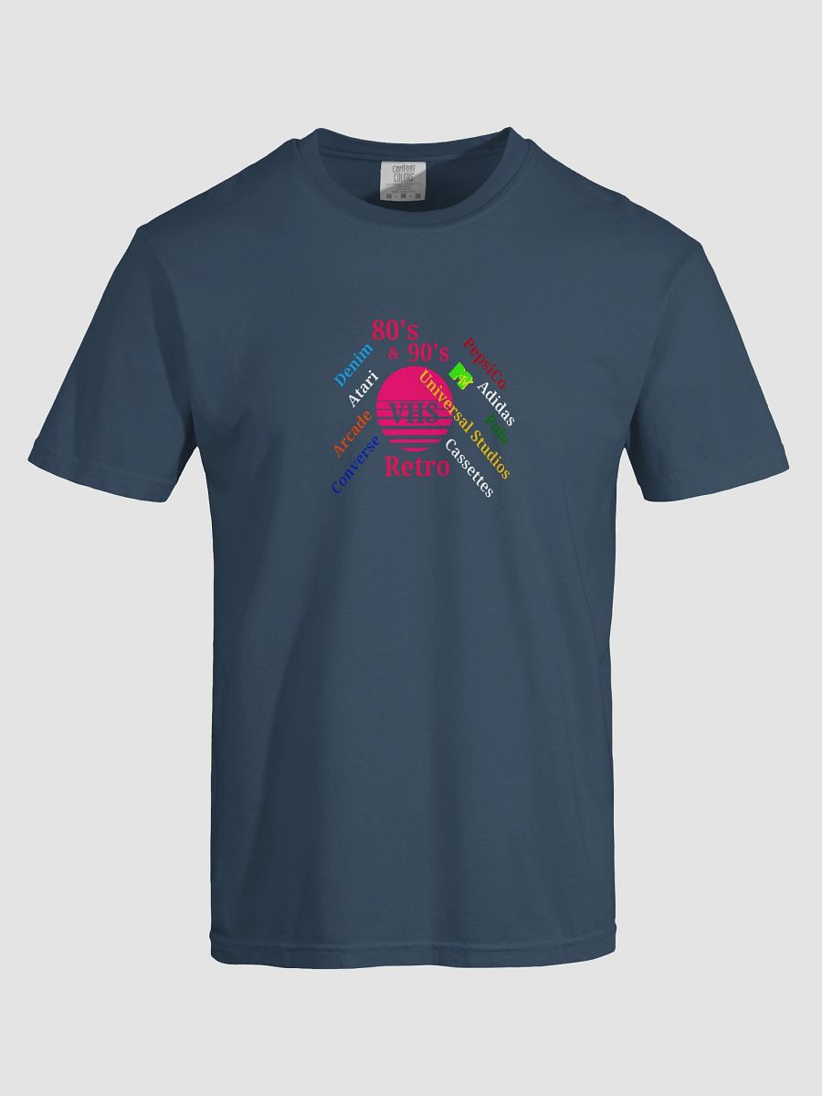 Retro Nostalgia VHS Circle T-Shirt product image (5)